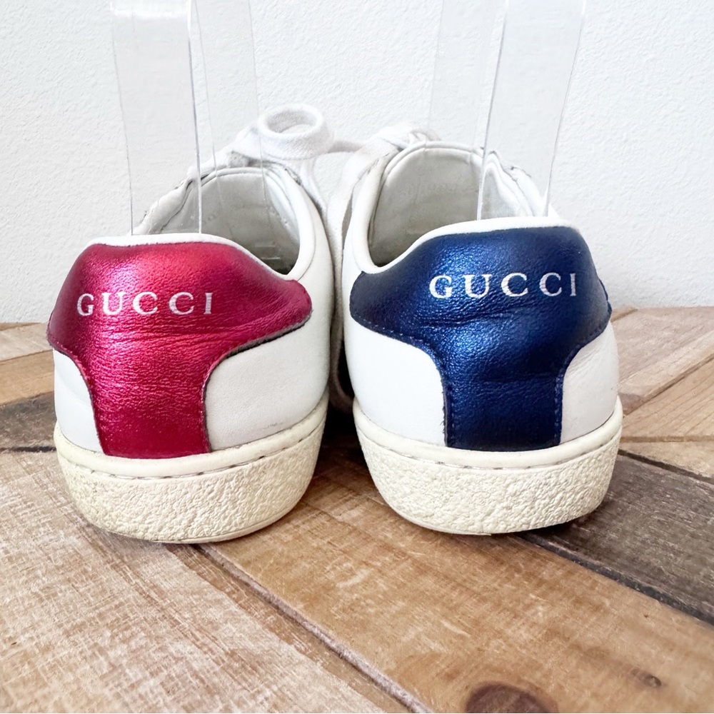 Gucci Ace Year of the Dog White Sneakers - Picture 11 of 16
